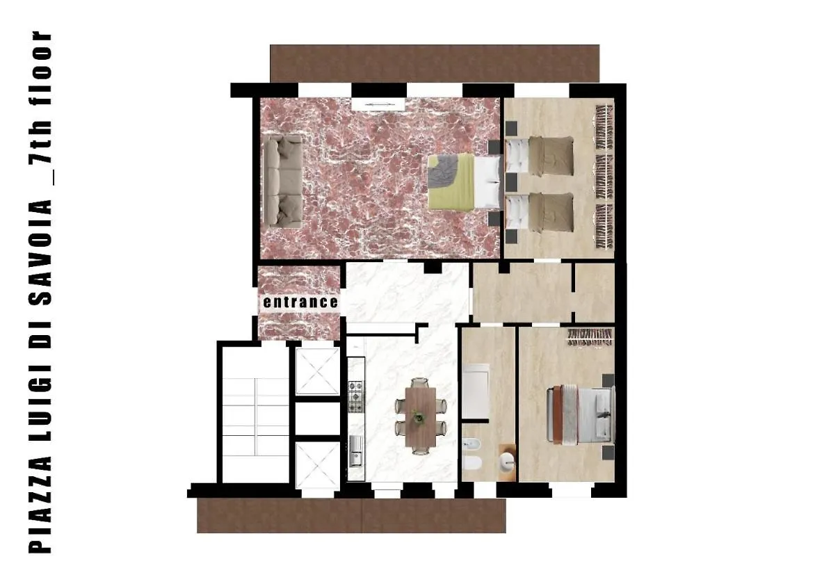 アパート Urban Elegance Central Station W/Private Garage ミラノ イタリア